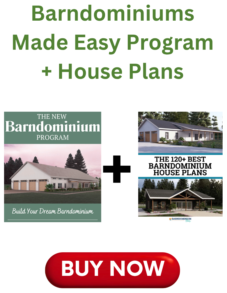 The Multi-Gen Bundle: Barndominiums Made Easy Program & Multi-Generational Barndominium House Plans